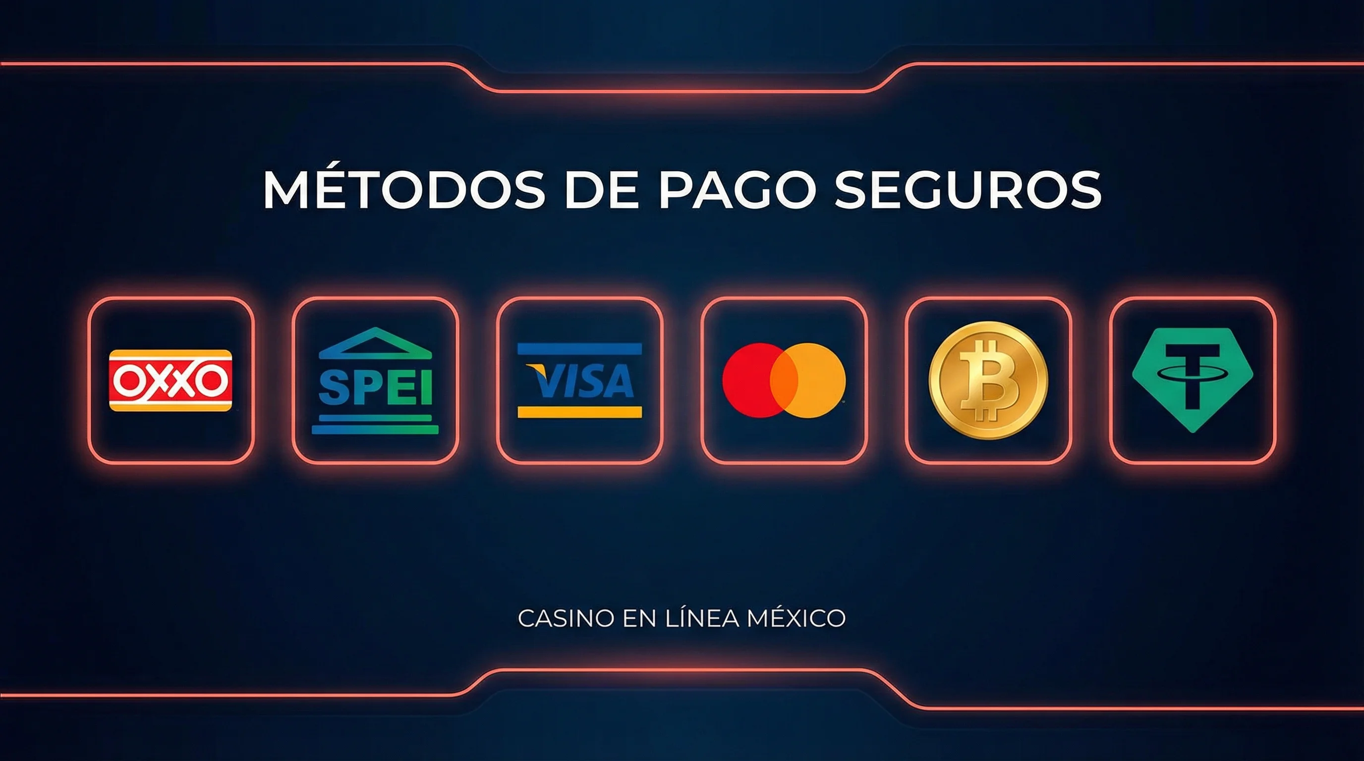 Métodos de pago OXXO SPEI MGM Grand México